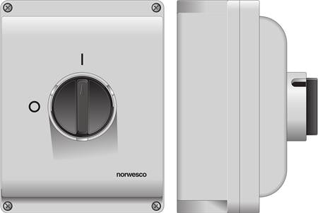 Sikkerhedsafbryder 63A 3P+H+Pe ⎮ 5705151002587 ⎮ 0818100286 ⎮ 0818100286 ⎮ 307116