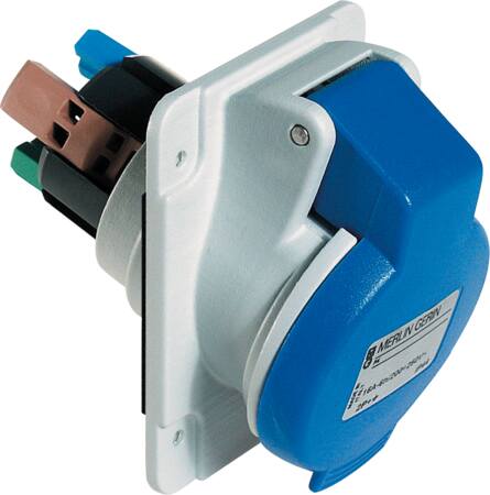 Cee Udtag Skrå 16A 3P/250 Ip44 ⎮ 3303432010867 ⎮ 3330000010 ⎮ 3330000010 ⎮ PKY16F423