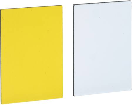 Skilt Hvid/Gul U/Tekst Zby5102 ⎮ 3389110098587 ⎮ 7517809687 ⎮ 7517809687 ⎮ ZBY5102