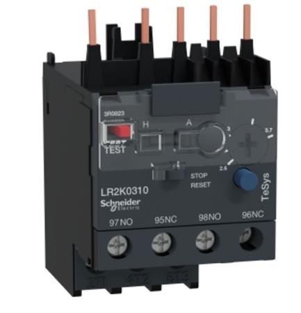 Termorelæ 2,6-3,7 Amp  Lr2K0310 ⎮ 3389110230499 ⎮ 7522028369 ⎮ 7522028369 ⎮ LR2K0310