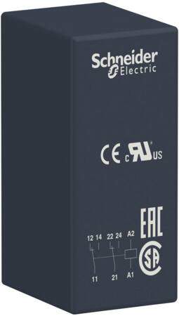 Relæ 2C/O 8A 12Vdc ⎮ 7522600606 ⎮ 7522600606 ⎮ 7522600606 ⎮ RSB2A080JD