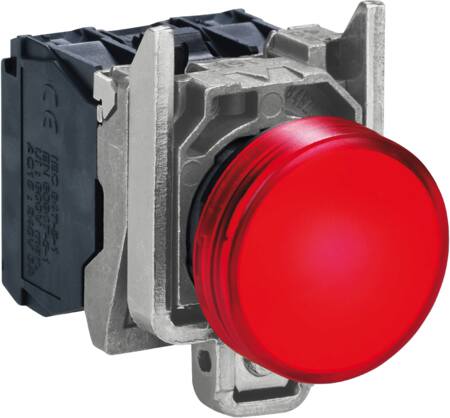 Lampe Rød 24Vac/Dc Xb4Bvb4 - Billigelogvvs.dk -