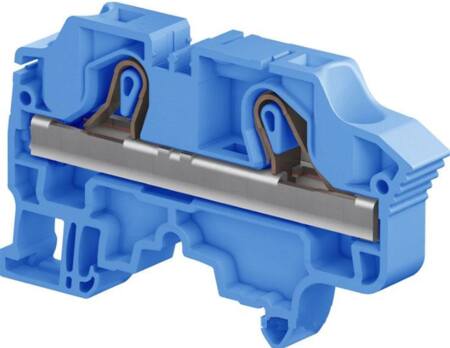 Gennemgangsklemme Fjeder 10Mm² Blå ⎮ 3472597100208 ⎮ 5401017047 ⎮ 5401017047 ⎮ 1SNK710020R0000