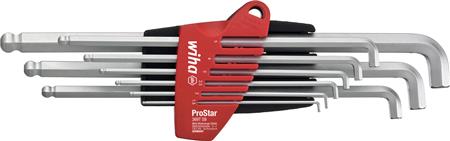 Sekskantnøglesæt 1,5-10Mm Med Kuglehoved ⎮ 4010995354817 ⎮ 904000181 ⎮ 1397002215 ⎮ SB369TS9