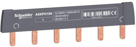 Sløjfeskinne 1P 100A 6M ⎮ 3606480484995 ⎮ 3322074148 ⎮ 3322074148 ⎮ A9XPH106