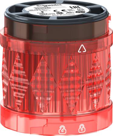 Xvu-Lystårn Ø60 Rød Blink Led 24V ⎮ 3606480886959 ⎮ 7586053820 ⎮ 7586053820 ⎮ XVUC44