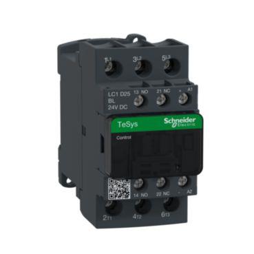 Kontaktor Tesys D 25A 24Vdc (2,4W) 3No ⎮ 7522408921 ⎮ 7522408921 ⎮ 7522408921 ⎮ LC1D25BL