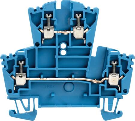 Dobbeltklemme Wdk2,5 Blå 102158 ⎮ 4008190038991 ⎮ 7921180154 ⎮ 7921180154 ⎮ 1021580000