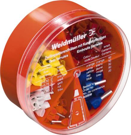 Terminalrørsbox Twin 0,50-2,5 We Farvek. ⎮ 4008190341015 ⎮ 940001664 ⎮ 7921041044 ⎮ 9025390000