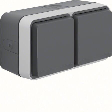 Stikk. Dobb. Vandret Pilles.Grå Komp W.1 - Billigelogvvs.dk -