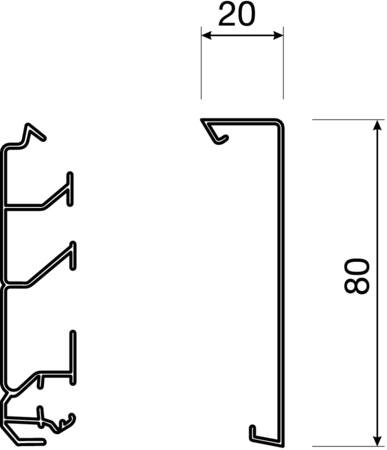 Fodlistekanal Bund Sl 80Mm ⎮ 4012740831666 ⎮ 7936072105 ⎮ 7936072105 ⎮ 7936072105