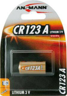 Batteri Cr123A Lithium 1 Stk - Billigelogvvs.dk -