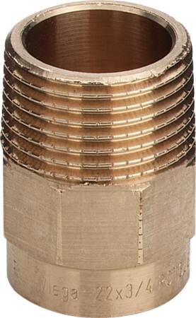 Lodde Overgangsnippel Mf/Np 15X3/8 ⎮ 4015211101657 ⎮ 042244166 ⎮ 0204012289 ⎮ 101657