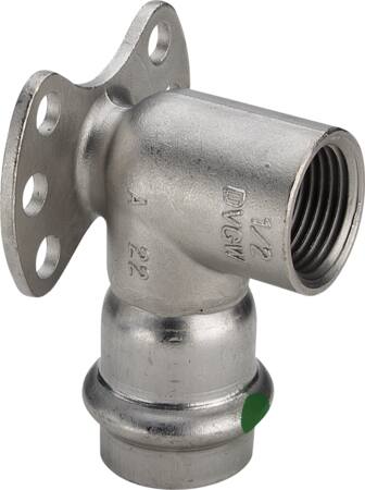 Sanpress Inox Dækvinkel Mf/Mf 22X1/2 ⎮ 0203015863 ⎮ 035726263 ⎮ 0203015863 ⎮ 437268