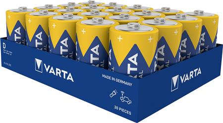 Batteri Alkaline D Lr20-20 Tray ⎮ 4008496356447 ⎮ 900040015 ⎮ 0894100242 ⎮ 4020211111