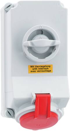 Cee Stikkontakt H6/400/32/5/44 ⎮ 4024941160438 ⎮ 0821101971 ⎮ 0821101971 ⎮ 16043