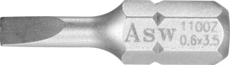 Bits Lige Kærv 0,6X3,5 70Mm 1/4 ⎮ 0897106044 ⎮ 940001195 ⎮ 0897106044 ⎮ 1000027222