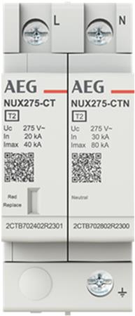 Transientbeskyttelse Nux275-1N ⎮ 5401043880 ⎮ 5401043880 ⎮ 5401043880 ⎮ 2CTB702400R2302