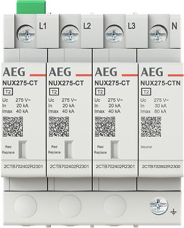 Transientbeskyttelse Nux275-3Nfm ⎮ 5401043877 ⎮ 5401043877 ⎮ 5401043877 ⎮ 2CTB702401R2304