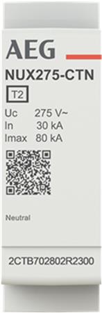 Transientbeskyttelse Nux275-Ctn ⎮ 5401043883 ⎮ 5401043883 ⎮ 5401043883 ⎮ 2CTB702802R2300