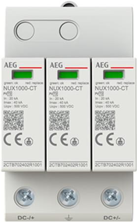 Transientbeskyttelse Nux1000 ⎮ 5401043876 ⎮ 5401043876 ⎮ 5401043876 ⎮ 2CTB702400R1003