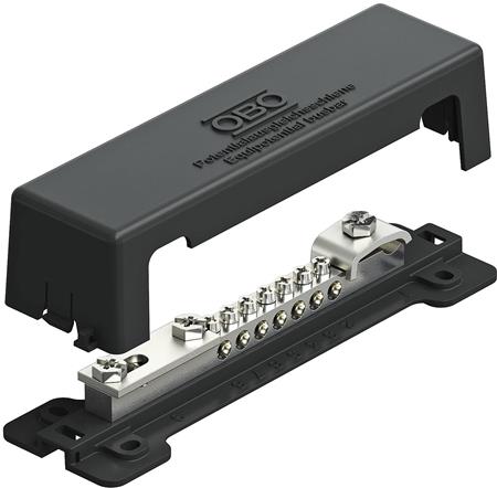 Potentialudligningsskinne Udendørs Sort ⎮ 4012195959427 ⎮ 5401023125 ⎮ 5401023125 ⎮ 1809 A