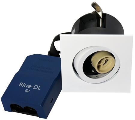 Blue-Dl 66 G2 Firkantet Out Gu10 Hvid ⎮ 5704026501712 ⎮ 5442020041 ⎮ 5442020041 ⎮