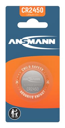 Cr2450 Knapcelle Batteri 3V/600Mah Li ⎮ 4013674020119 ⎮ 900019020 ⎮ 0894101759 ⎮ 5020112
