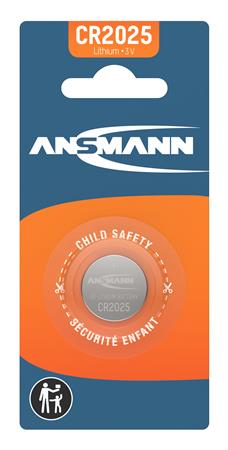 Cr2025 Knapcelle Batteri 3V/150Mah Li ⎮ 4013674020140 ⎮ 900019014 ⎮ 0894101717 ⎮ 5020142