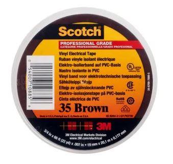 Tape 35 Vinyl Brun 19Mmx20M ⎮ 8739100765 ⎮ 978700076 ⎮ 8739100765 ⎮ 1812958