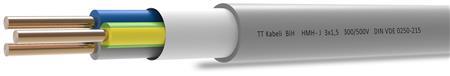 Kabel 3G1,5 Hmh-J Plus Tr500 Dca ⎮ 5713031097561 ⎮ 5401022544 ⎮ 5401022544 ⎮