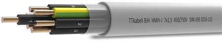 Kabel 7G1,5 Hmh-J Plus Tr500 Dca ⎮ 5713031097592 ⎮ 5401022547 ⎮ 5401022547 ⎮