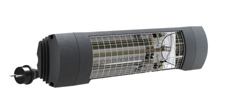 Etherma Exo Comfort 1800W Ip65 Black - Billigelogvvs.dk -