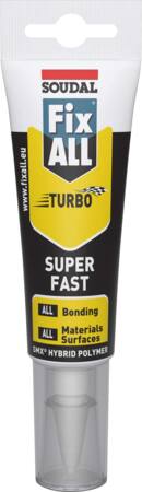 Montagelim Fix All Turbo Hvid 125Ml Tube - Billigelogvvs.dk -
