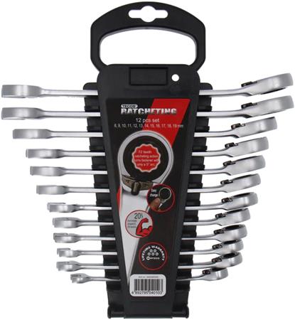 Ringskraldenøglesæt 8-19Mm - Billigelogvvs.dk -