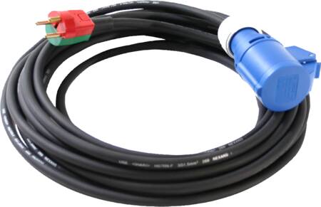 Overgangskabel 230V Dk-Cee 3P ⎮ 5703873220081 ⎮ 0828100632 ⎮ 0828100632 ⎮ 8140650