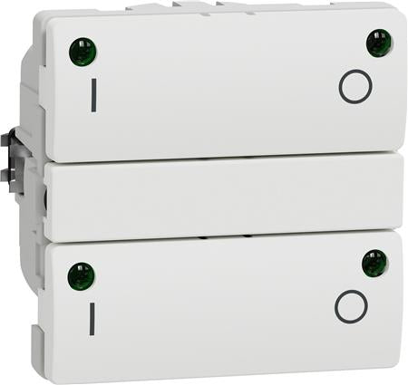 Fuga Wiser Dobbelt Relæ 1M Hvid ⎮ 5703302169790 ⎮ 1017057647 ⎮ 1017057647 ⎮ 545D6514