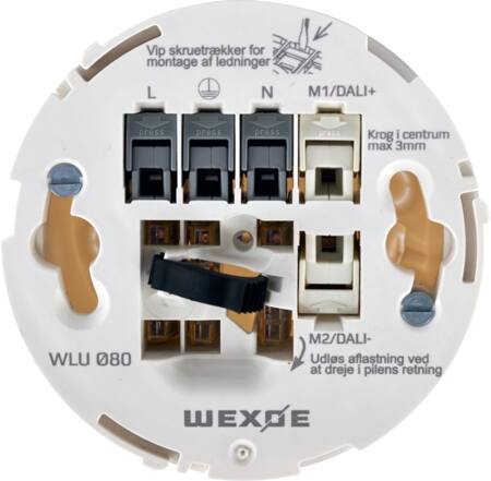 Dæksel Lampeudtag Hvid 9010 - Billigelogvvs.dk -