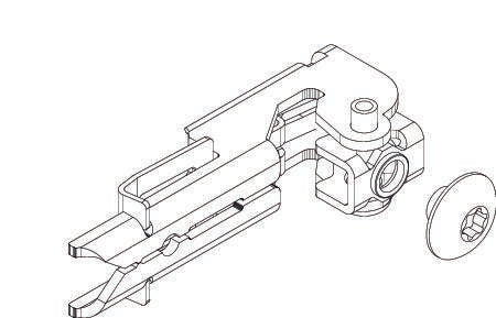Hængsler (2 Stk) 220S5080 ⎮ 5703498214052 ⎮ 3614013639 ⎮ 3614013639 ⎮
