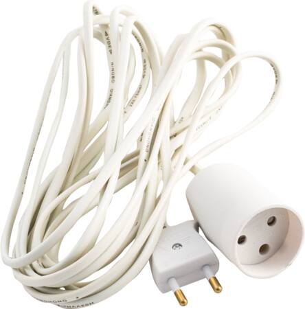 Forlængerledn. 2 Mtr Hvid ⎮ 0828100506 ⎮ 0828100506 ⎮ 0828100506 ⎮ F-8532002
