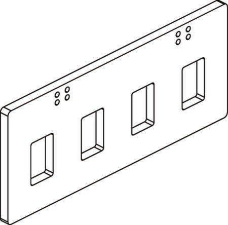 Vandret Skinneholder, S2000 ⎮ 1914521771 ⎮ 1914521771 ⎮ 1914521771 ⎮ 0088-0001