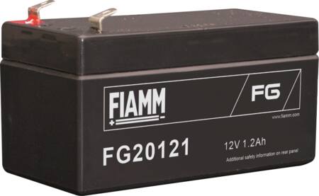 Fiamm Blybatteri 12V/1,2Ah ⎮ 5494506348 ⎮ 5494506348 ⎮ 5494506348 ⎮ FG20121