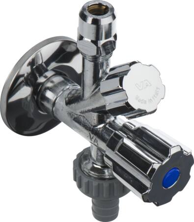Kombiventil Dobbelt 1/2" - Billigelogvvs.dk -