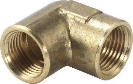 Vinkel Messing Mf/Mf 1". ⎮ 4015211102463 ⎮ 0802040307 ⎮ 0802040307 ⎮ 5010019