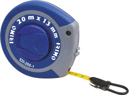 Målebånd 20Mx13Mm Med Bælteclips - Billigelogvvs.dk -