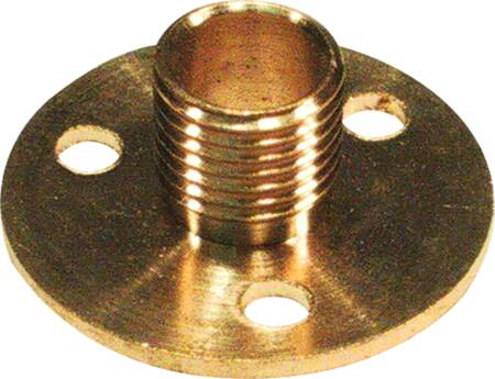 Nippel M/Plade M10 25X10 Messing ⎮ 5711958001173 ⎮ 5449503118 ⎮ 5449503118 ⎮