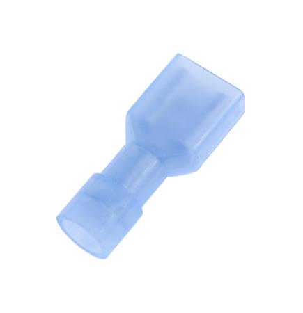 Spademuffe Heliso. Blå 6,3X0,8 ⎮ 5705151065445 ⎮ 0821101447 ⎮ 0821101447 ⎮ SPN 2507 FLF PLD