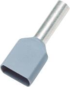 Terminalrør Grå 2X0,75/8 ⎮ 5705151065650 ⎮ 0821101654 ⎮ 0821101654 ⎮ SPCTD 207508-100