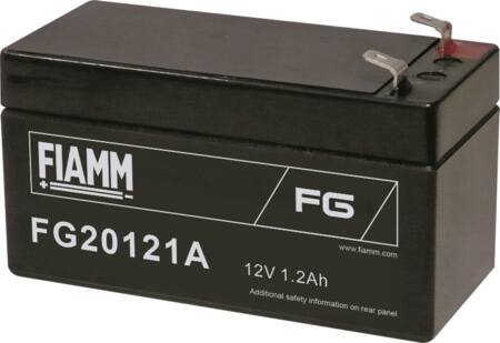 Fiamm Blybatteri 12V/1,2Ah ⎮ 5705154114058 ⎮ 5494506050 ⎮ 5494506050 ⎮ FG20121A