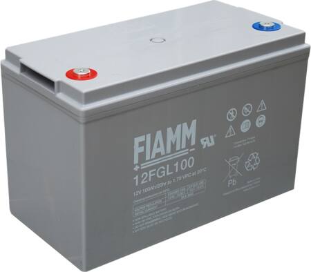 Fiamm Blybatteri 12V/100Ah ⎮ 5705154114065 ⎮ 5494506063 ⎮ 5494506063 ⎮ 12FGL100